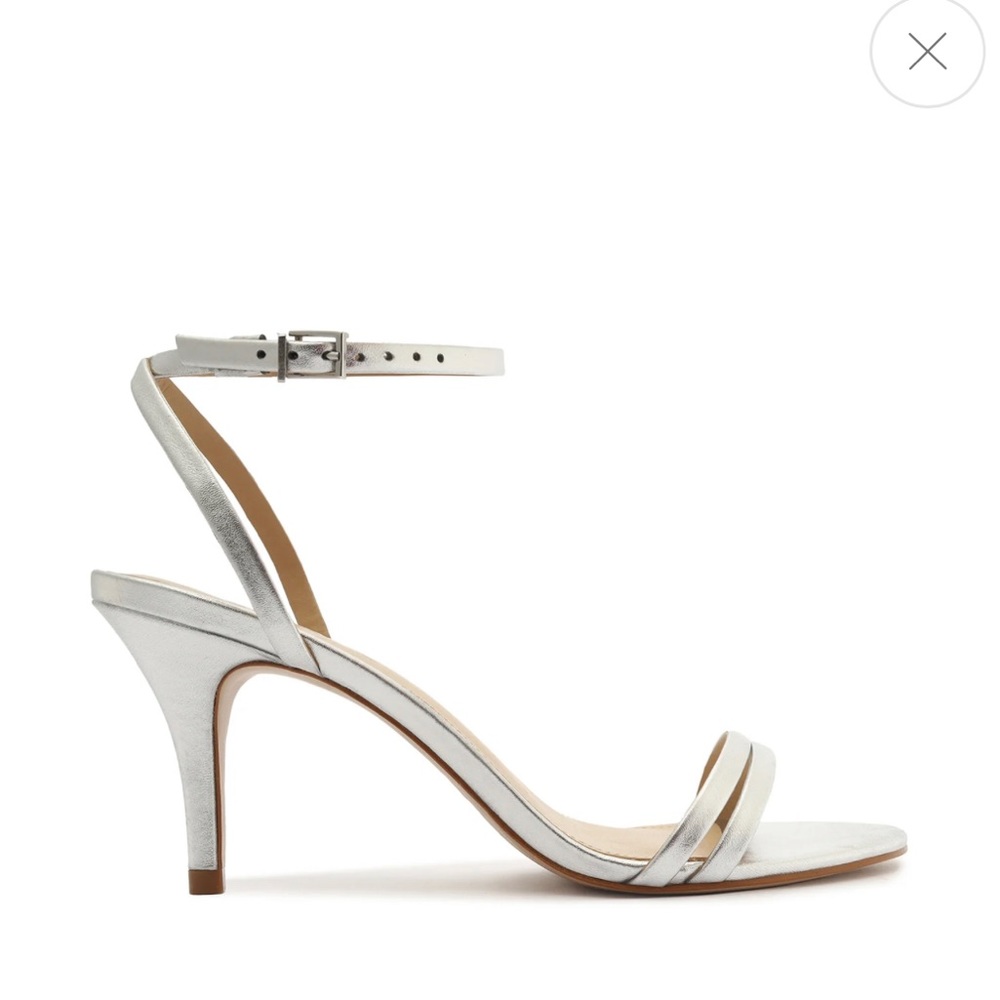 📣 Moving Sale!! NEW Schutz Altina Mid Metallic Leather Sandal Size 6
